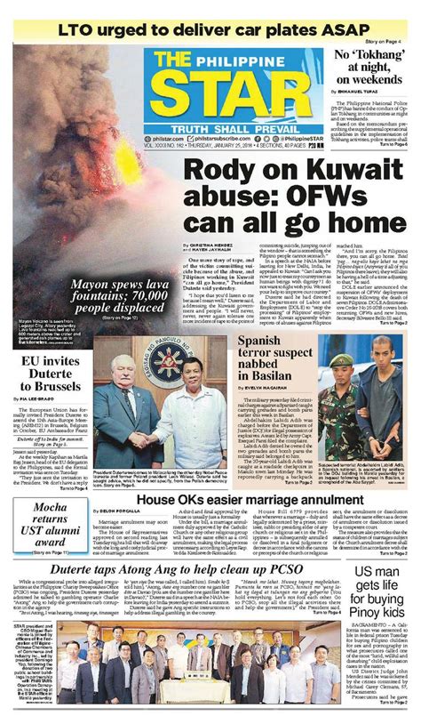 philippine star latest news.